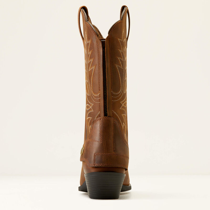 Heritage R Toe EZ Zip Western Boot