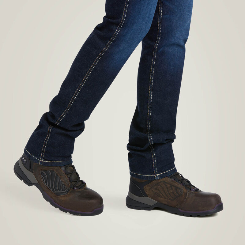 Rebar Perfect Rise Work Flex Riveter Slim Leg Jean
