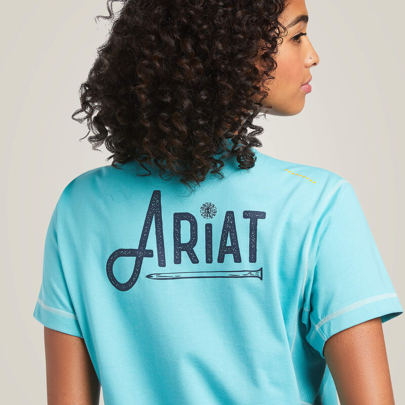 Rebar Workman Graphic Ariat Logo T-Shirt