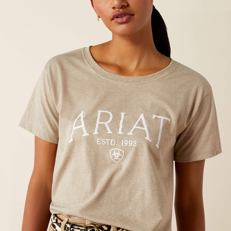 Serif Logo Boxy T-Shirt