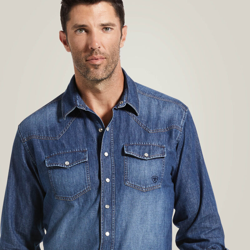 Denim Retro Fit Shirt