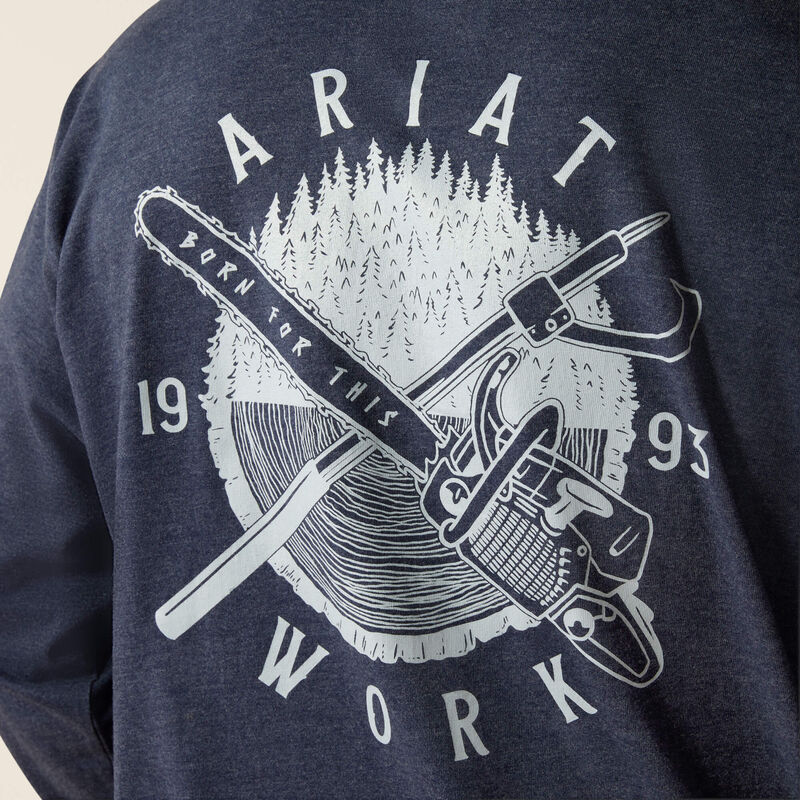 Rebar Cotton Strong Chainsaw T-Shirt