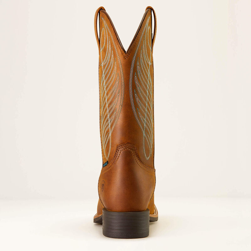 Round Up Wide Square Toe Waterproof Western Boot