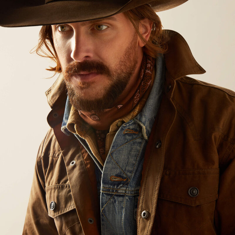 Yellowstone Herder Waxed Shirt Jacket