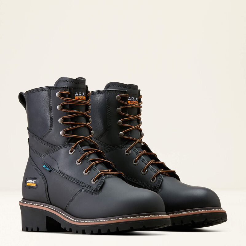 Logger Shock Shield Waterproof Work Boot