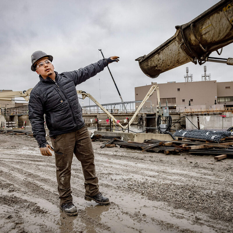 Rebar M4 Low Rise DuraStretch Made Tough Double Front Stackable Straight Leg Pant