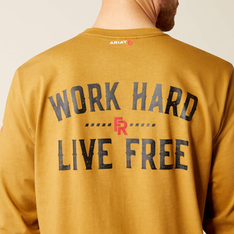 FR Work Hard Live Free T-Shirt