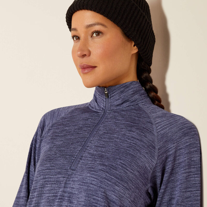 Rebar Gridwork Baselayer 1/4 Zip T-Shirt