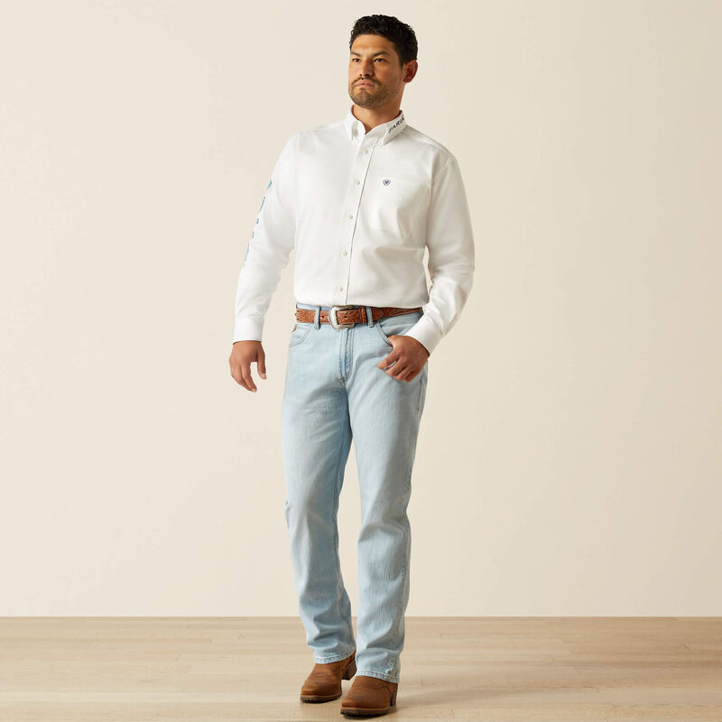 Team Logo Twill Classic Fit Shirt