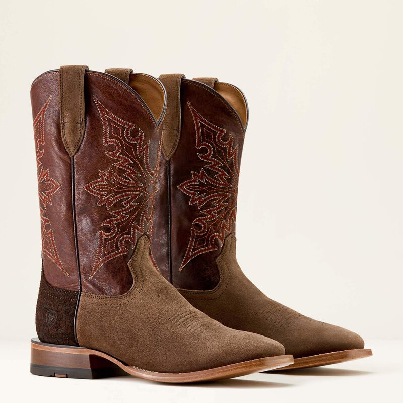 Circuit Gritty Wide Square Toe Cowboy Boot