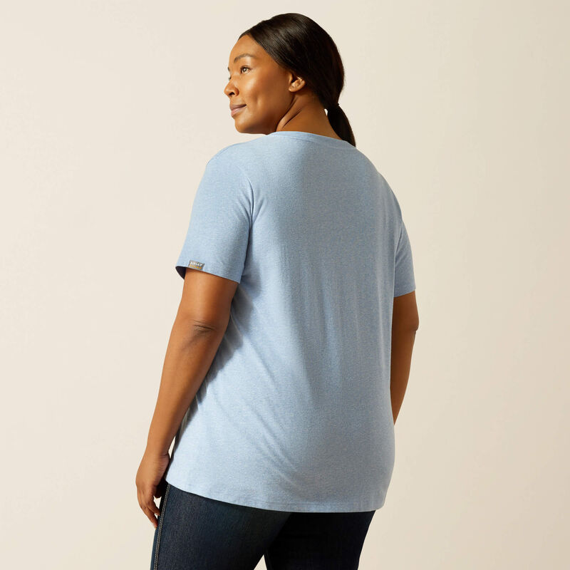 Rebar Cotton Strong Standard V-Neck T-Shirt