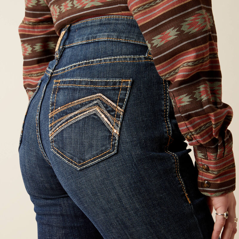 High Rise Kimber Slim Trouser Jeans