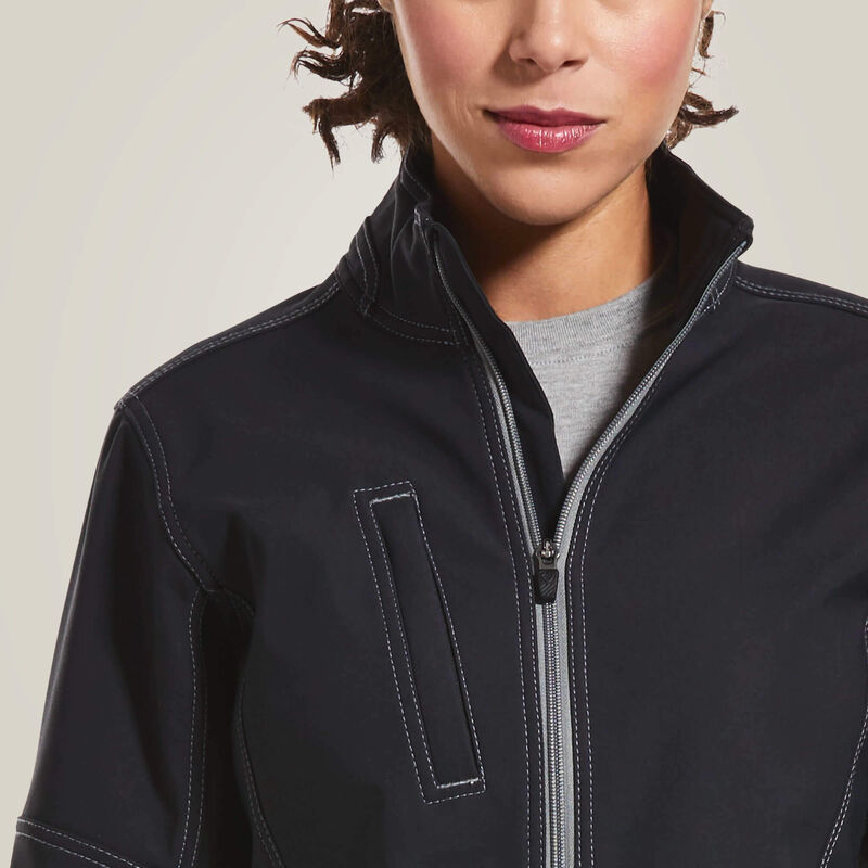 Rebar Stretch Canvas Softshell Jacket