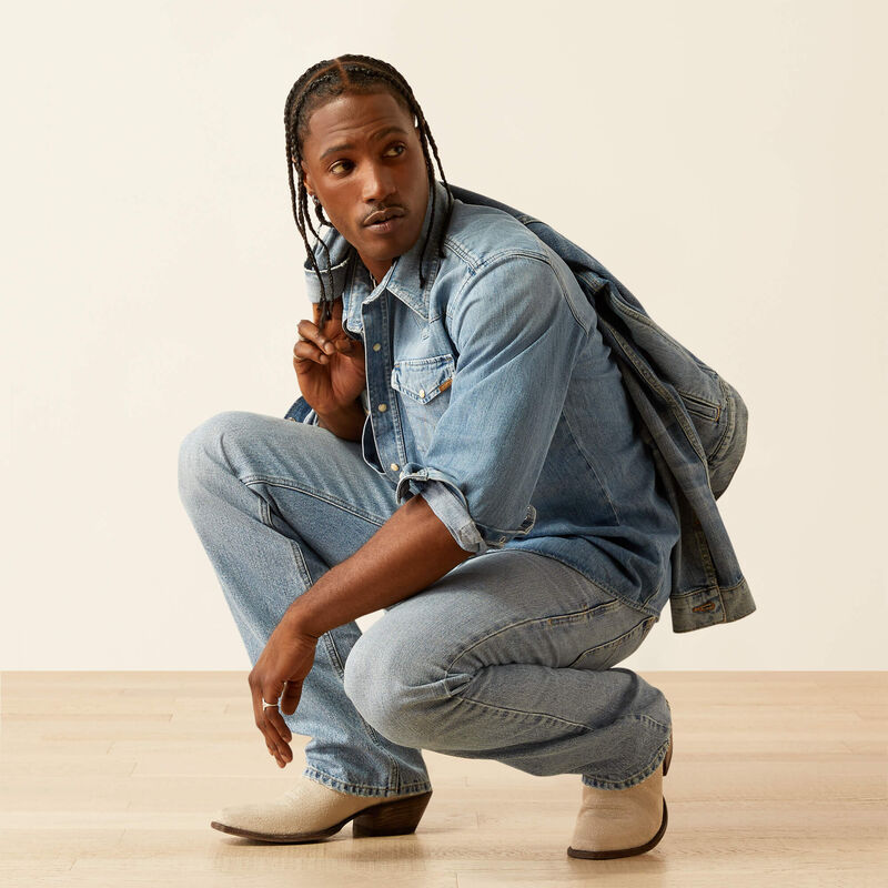 M5 Straight Yellowstone Rider Straight Leg Jeans