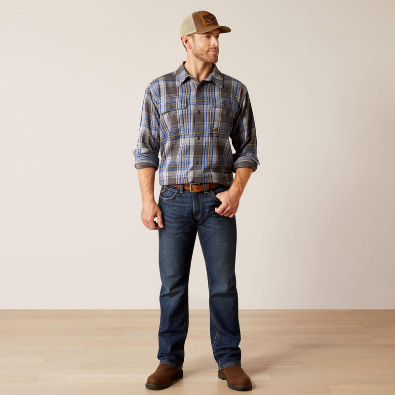 Rebar Heavy Flannel Work Shirt