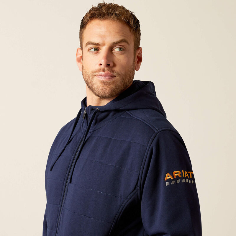 Rebar All-Weather Insulated Full Zip Hoodie