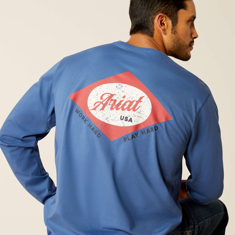 Rebar Workman Diamond Logo T-Shirt