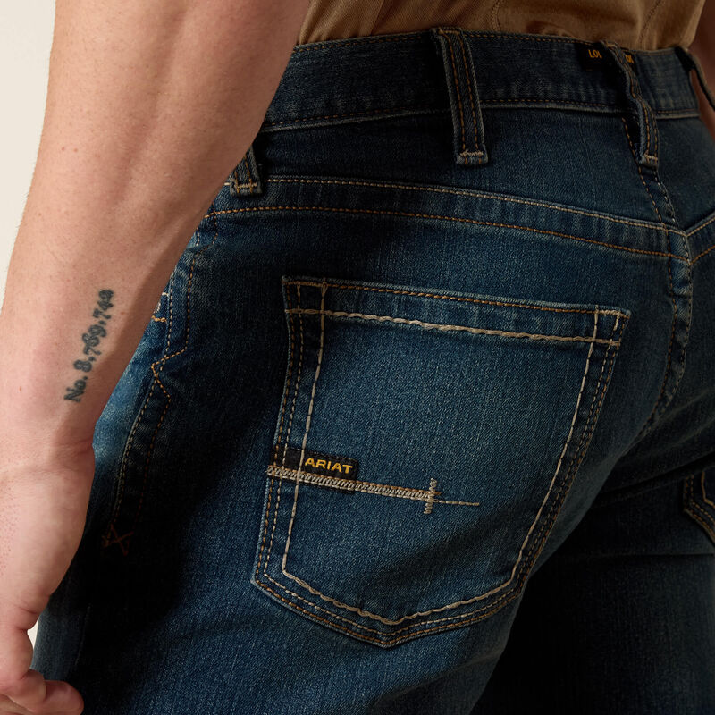 Rebar M5 Straight DuraStretch Edge Stackable Straight Leg Jean