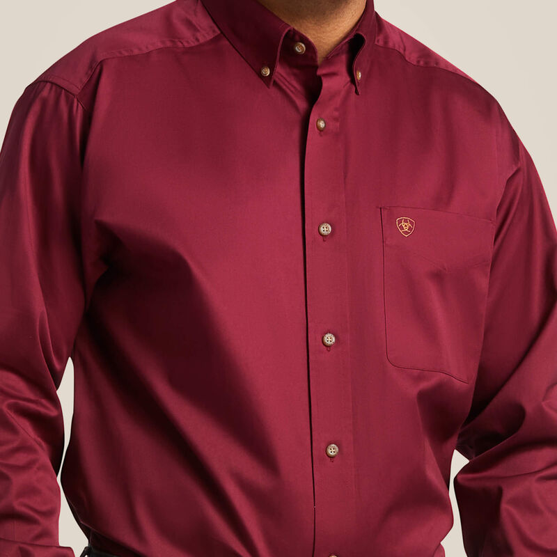 Solid Twill Classic Fit Shirt