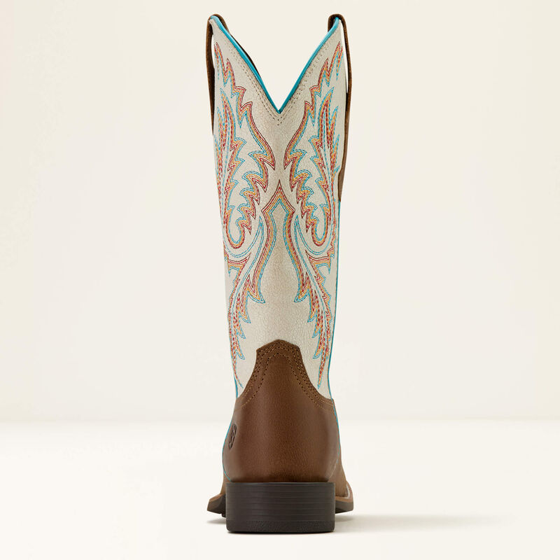 Round Up W Toe StretchFit Western Boot