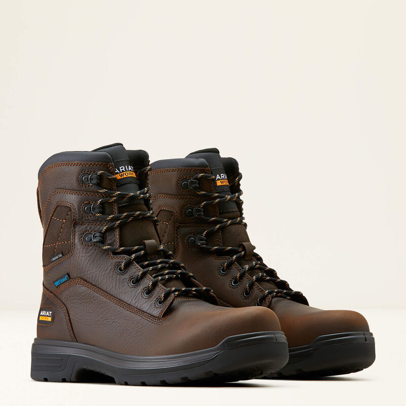 Turbo 8" Waterproof Carbon Toe Work Boot