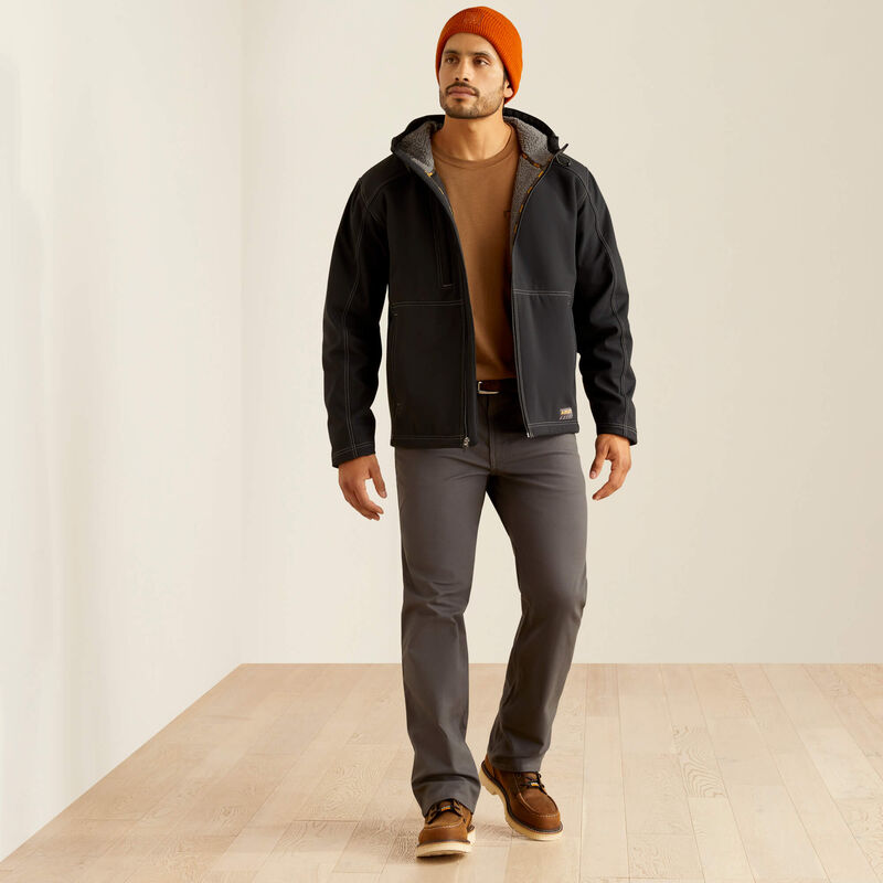 Rebar Sherpa Stretch Canvas Softshell Jacket