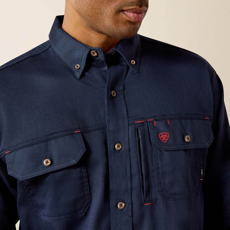 FR Solid Vent Work Shirt