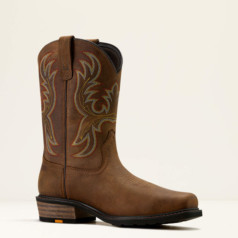 Ironside Square Toe Steel Toe Work Boot