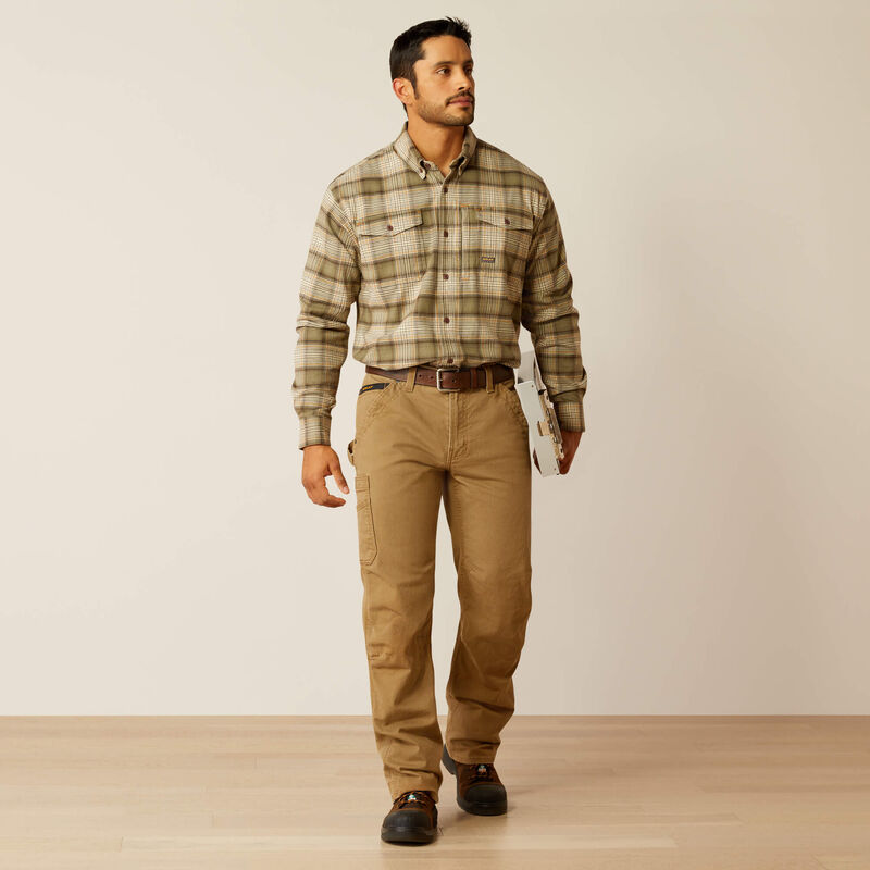 Rebar Flannel DuraStretch Work Shirt
