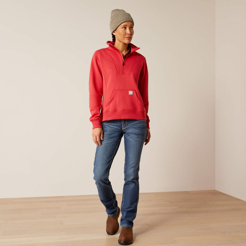 Rebar Traverse Funnel Neck Sweatshirt