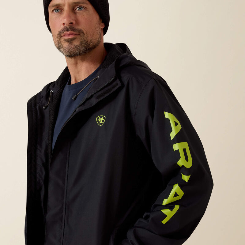 Rebar Stormshell Logo Waterproof Jacket