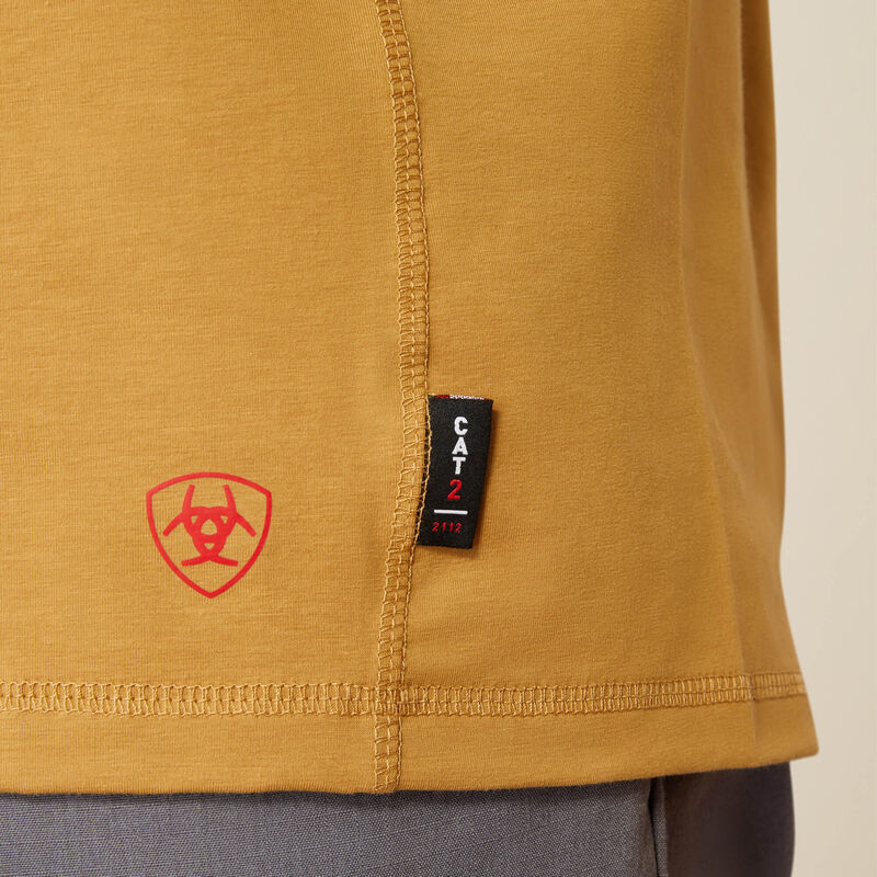 FR Combat Stretch Patriot 1/4 Zip Work Shirt