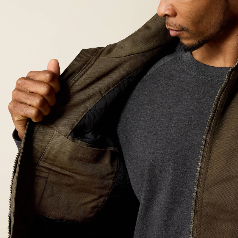 Rebar Washed DuraCanvas Insulated Vest