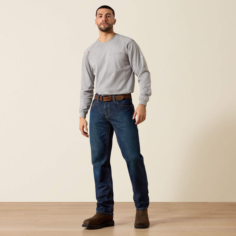 FR M3 Loose Basic Stackable Straight Leg Jean