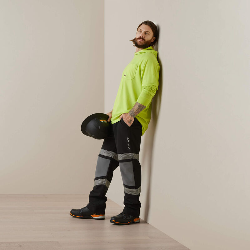 Rebar Cotton Strong Hooded T-Shirt