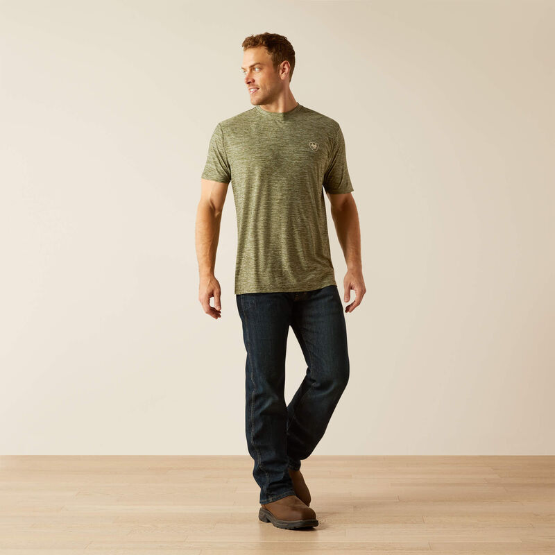 Tree Bark Camo Charger T-Shirt