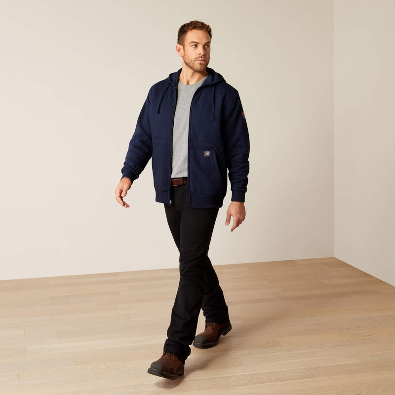 Rebar All-Weather Insulated Full Zip Hoodie