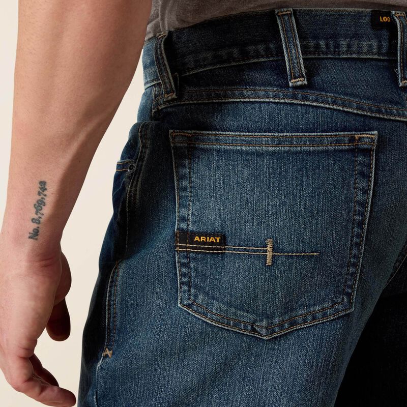 Rebar M3 Loose DuraStretch Basic Stackable Straight Leg Jean