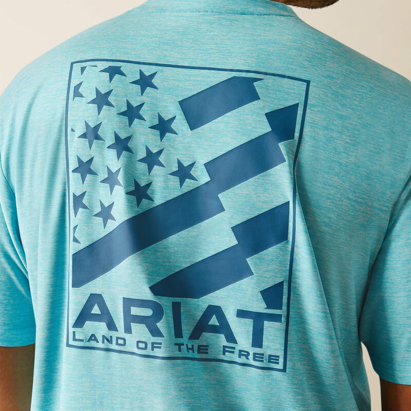 Diagonal Flag Charger T-Shirt