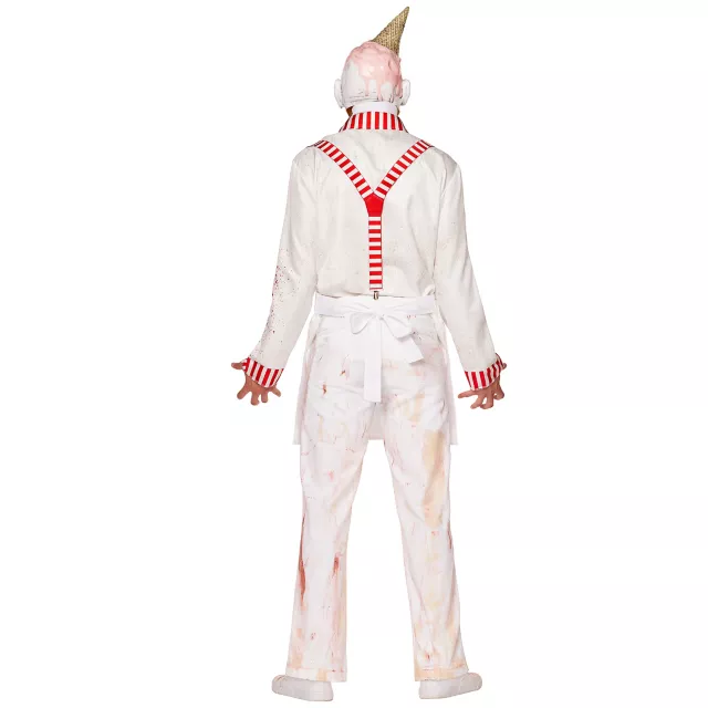 Adult I-Scream Man Clown Costume