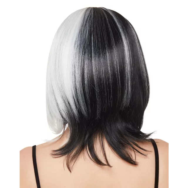 Black and White Wig