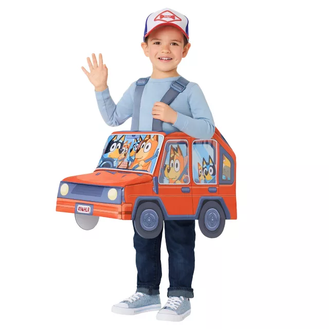 Toddler Bluey Car Ride-Along Costume