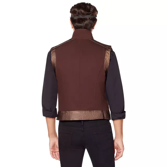 Brown Steampunk Vest
