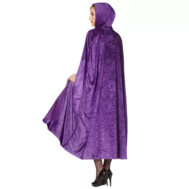 Purple Crush Velvet Cape