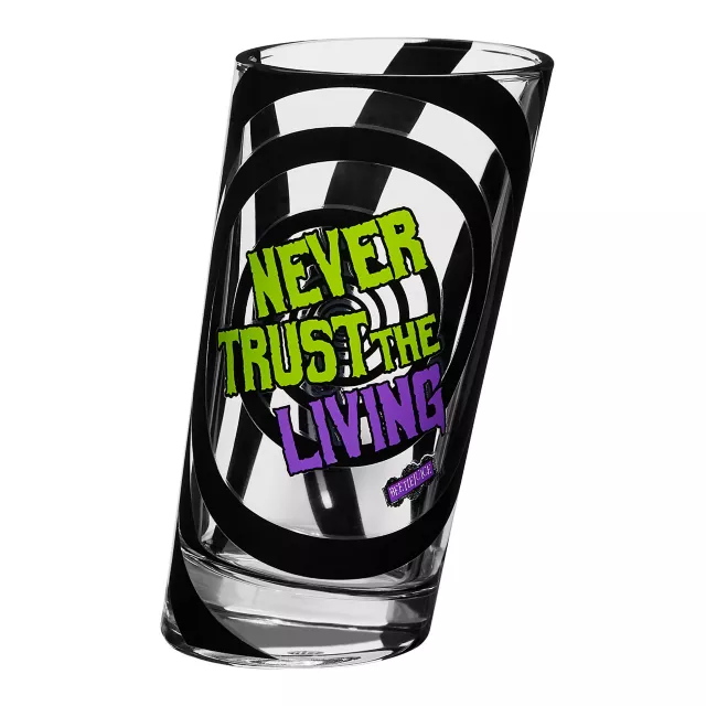 Slanted Beeetlejuice Glass