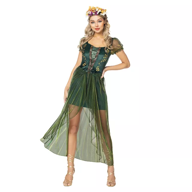 Adult Queen of the Forest Costume