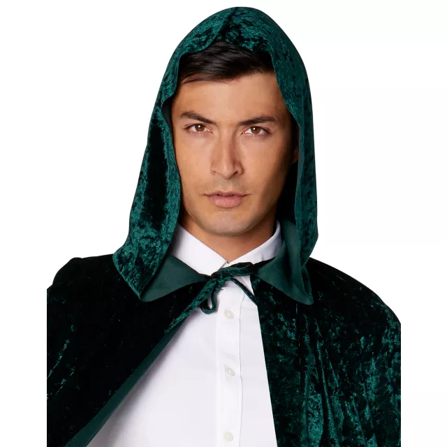Emerald Hooded Cape
