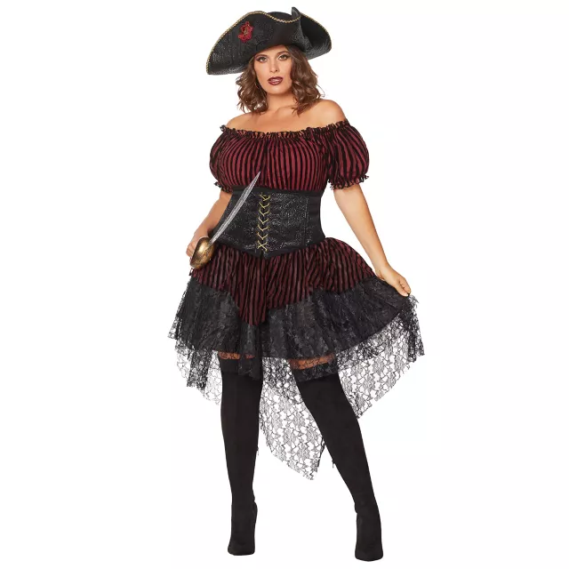 Adult Lady of the Seas Plus Size Costume