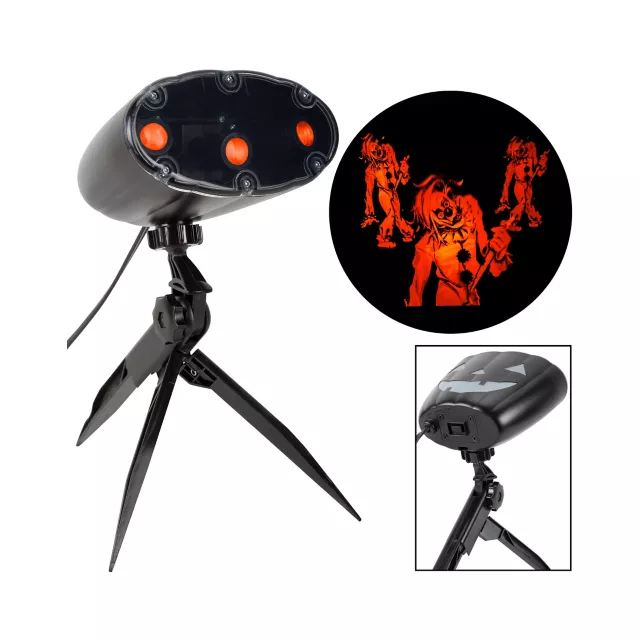 LED Clown Projection Spotlight