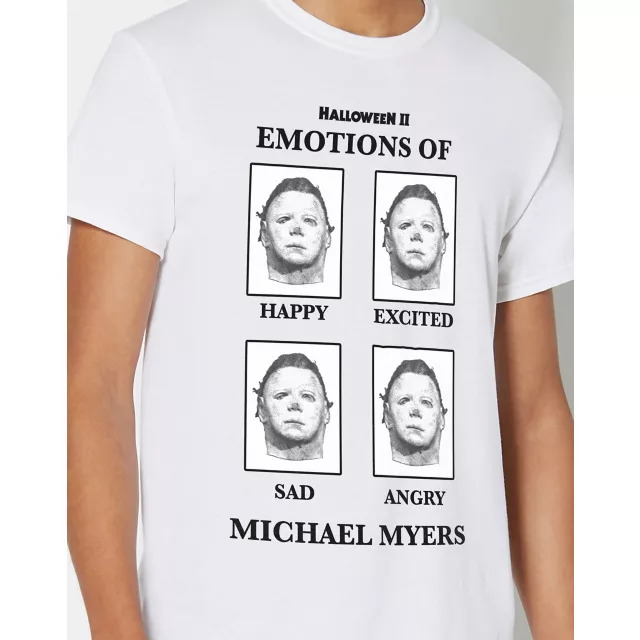 Emotions of Michael Myers T Shirt - Halloween II